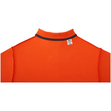 Load image into Gallery viewer, Helios 180 g/m2 short sleeve men's polo — Orange (detail)