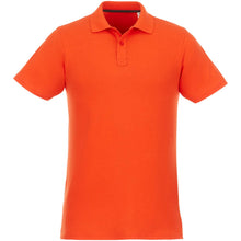 Load image into Gallery viewer, Helios 180 g/m2 short sleeve men's polo — Orange (front)