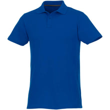 Load image into Gallery viewer, Helios 180 g/m2 short sleeve men's polo — Blue