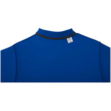 Load image into Gallery viewer, Helios 180 g/m2 short sleeve men's polo — Blue (detail)