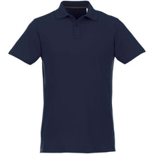 Load image into Gallery viewer, Helios 180 g/m2 short sleeve men's polo — Navy (front)