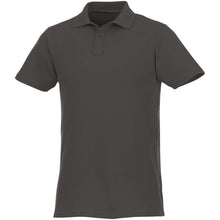 Load image into Gallery viewer, Helios 180 g/m2 short sleeve men's polo — Storm grey