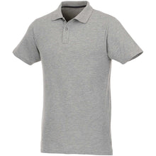 Load image into Gallery viewer, Helios 180 g/m2 short sleeve men's polo — Heather grey