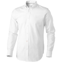 Load image into Gallery viewer, Vaillant 142 g/m2 long sleeve men's oxford shirt — White
