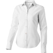 Load image into Gallery viewer, Vaillant 142 g/m2 long sleeve women's oxford shirt — White