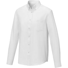 Load image into Gallery viewer, Pollux 130 g/m2 long sleeve men's shirt — White
