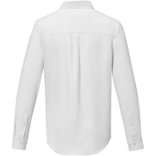 Load image into Gallery viewer, Pollux 130 g/m2 long sleeve men's shirt — White (back)