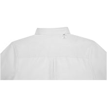 Load image into Gallery viewer, Pollux 130 g/m2 long sleeve men's shirt — White (detail)