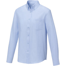 Load image into Gallery viewer, Pollux 130 g/m2 long sleeve men's shirt — Light blue