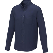 Load image into Gallery viewer, Pollux 130 g/m2 long sleeve men's shirt — Navy