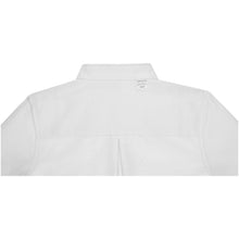 Load image into Gallery viewer, Pollux 130 g/m2 long sleeve women's shirt — White (detail)