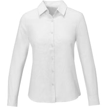 Load image into Gallery viewer, Pollux 130 g/m2 long sleeve women's shirt — White (front)