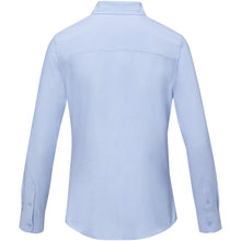 Load image into Gallery viewer, Pollux 130 g/m2 long sleeve women's shirt — Light blue (back)