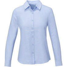 Load image into Gallery viewer, Pollux 130 g/m2 long sleeve women's shirt — Light blue (front)