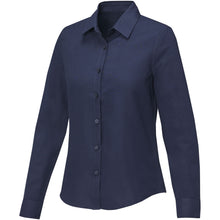 Load image into Gallery viewer, Pollux 130 g/m2 long sleeve women's shirt — Navy