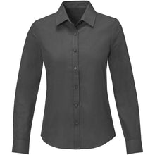 Load image into Gallery viewer, Pollux 130 g/m2 long sleeve women's shirt — Storm grey (front)