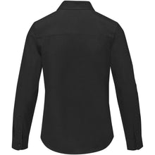 Load image into Gallery viewer, Pollux 130 g/m2 long sleeve women's shirt — Black (back)