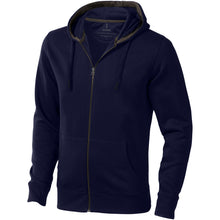 Load image into Gallery viewer, Arora 300 g/m2 unisex full zip hoodie — Navy