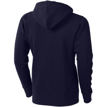 Load image into Gallery viewer, Arora 300 g/m2 unisex full zip hoodie — Navy (back)