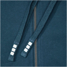 Load image into Gallery viewer, Arora 300 g/m2 unisex full zip hoodie — Hale Blue (detail)