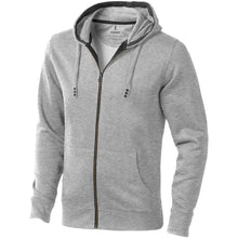 Load image into Gallery viewer, Arora 300 g/m2 unisex full zip hoodie — Grey melange