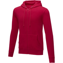 Load image into Gallery viewer, Charon 240 g/m2 unisex full zip hoodie — Red