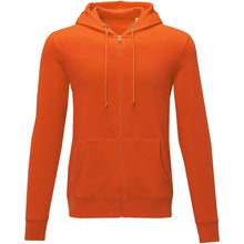 Load image into Gallery viewer, Charon 240 g/m2 unisex full zip hoodie — Orange (front)