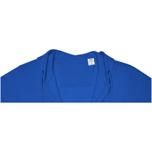 Load image into Gallery viewer, Charon 240 g/m2 unisex full zip hoodie — Blue (detail)