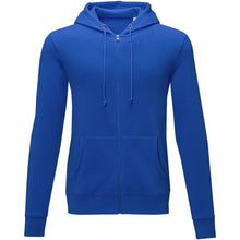 Load image into Gallery viewer, Charon 240 g/m2 unisex full zip hoodie — Blue (front)