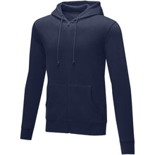 Load image into Gallery viewer, Charon 240 g/m2 unisex full zip hoodie — Navy