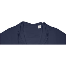 Load image into Gallery viewer, Charon 240 g/m2 unisex full zip hoodie — Navy (detail)