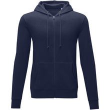 Load image into Gallery viewer, Charon 240 g/m2 unisex full zip hoodie — Navy (front)