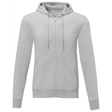 Load image into Gallery viewer, Charon 240 g/m2 unisex full zip hoodie — Heather grey (front)
