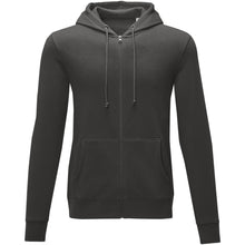 Load image into Gallery viewer, Charon 240 g/m2 unisex full zip hoodie — Storm grey (front)