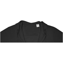 Load image into Gallery viewer, Charon 240 g/m2 unisex full zip hoodie — Black (detail)