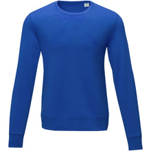 Load image into Gallery viewer, Charon 240 g/m2 unisex crewneck sweater — Blue (front)
