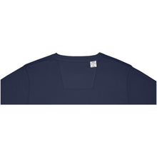 Load image into Gallery viewer, Charon 240 g/m2 unisex crewneck sweater — Navy (detail)
