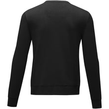 Load image into Gallery viewer, Charon 240 g/m2 unisex crewneck sweater — Black (back)
