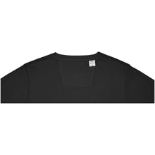 Load image into Gallery viewer, Charon 240 g/m2 unisex crewneck sweater — Black (detail)