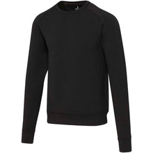 Load image into Gallery viewer, Yukon 350 g/m² unisex interlock sports crewneck sweater — Black