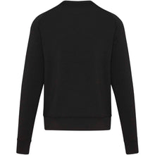 Load image into Gallery viewer, Yukon 350 g/m² unisex interlock sports crewneck sweater — Black (back)