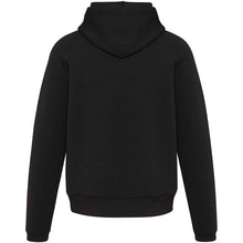 Load image into Gallery viewer, Danali 350 g/m² unisex interlock sports hoodie — Black (back)