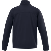 Load image into Gallery viewer, Maxson men's softshell jacket — Navy (back)