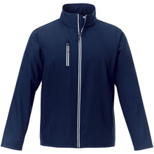 Load image into Gallery viewer, Orion men's softshell jacket — Navy (front)