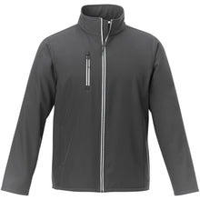 Load image into Gallery viewer, Orion men's softshell jacket — Storm grey (front)