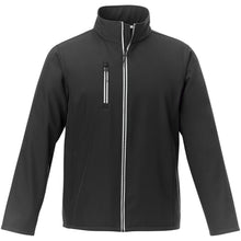 Load image into Gallery viewer, Orion men's softshell jacket — Black (front)