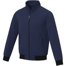 Load image into Gallery viewer, Keefe unisex lightweight bomber jacket — Navy