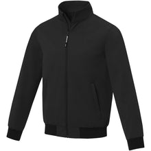 Load image into Gallery viewer, Keefe unisex lightweight bomber jacket — Black