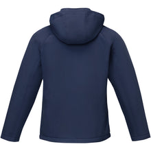 Load image into Gallery viewer, Notus men's padded softshell jacket — Navy (back)