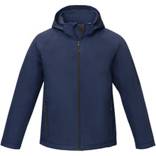 Load image into Gallery viewer, Notus men's padded softshell jacket — Navy (front)